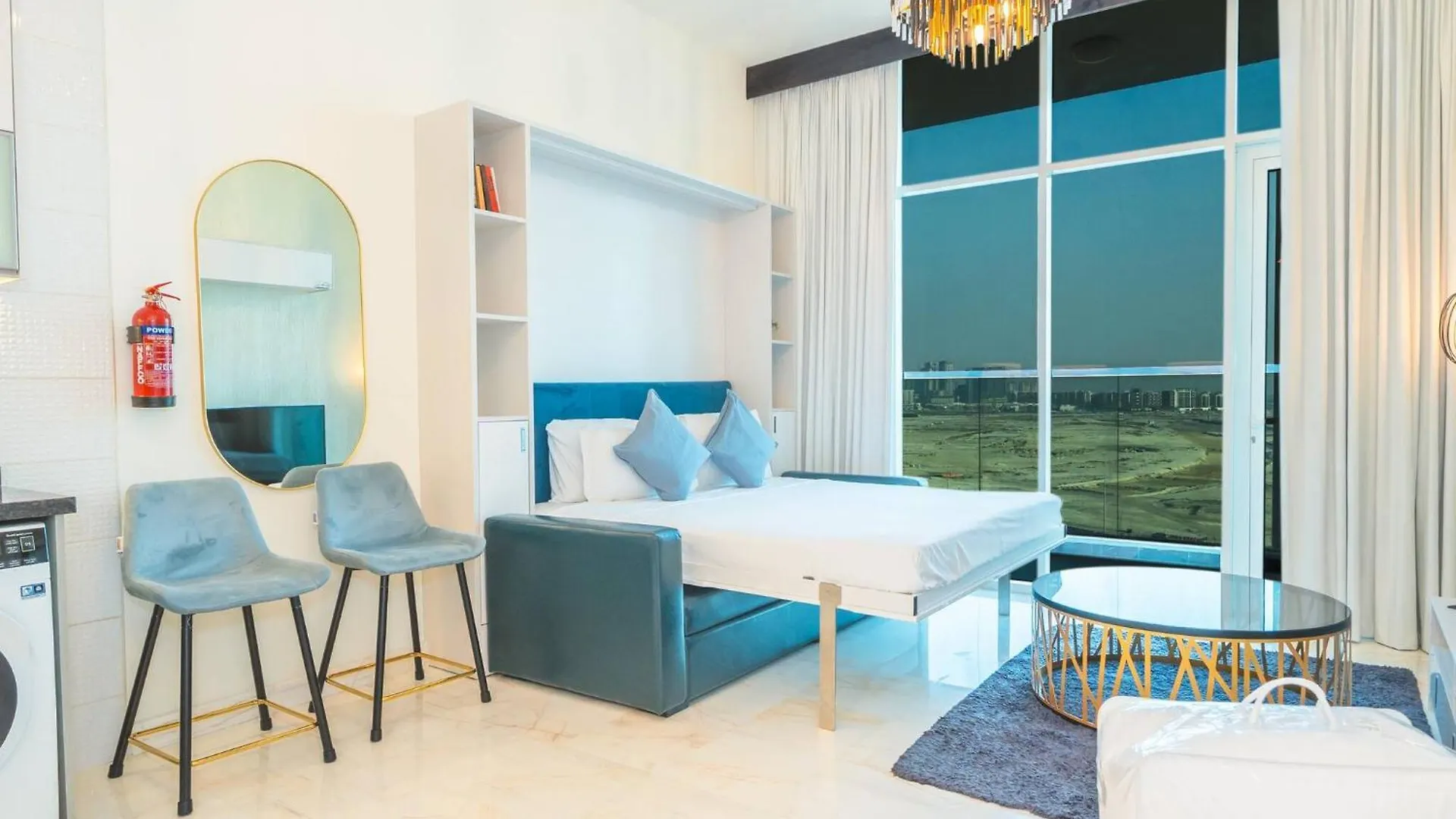 Apartment Stylish Studio Bayz Danube Burj Khalifa View Pool Dubai