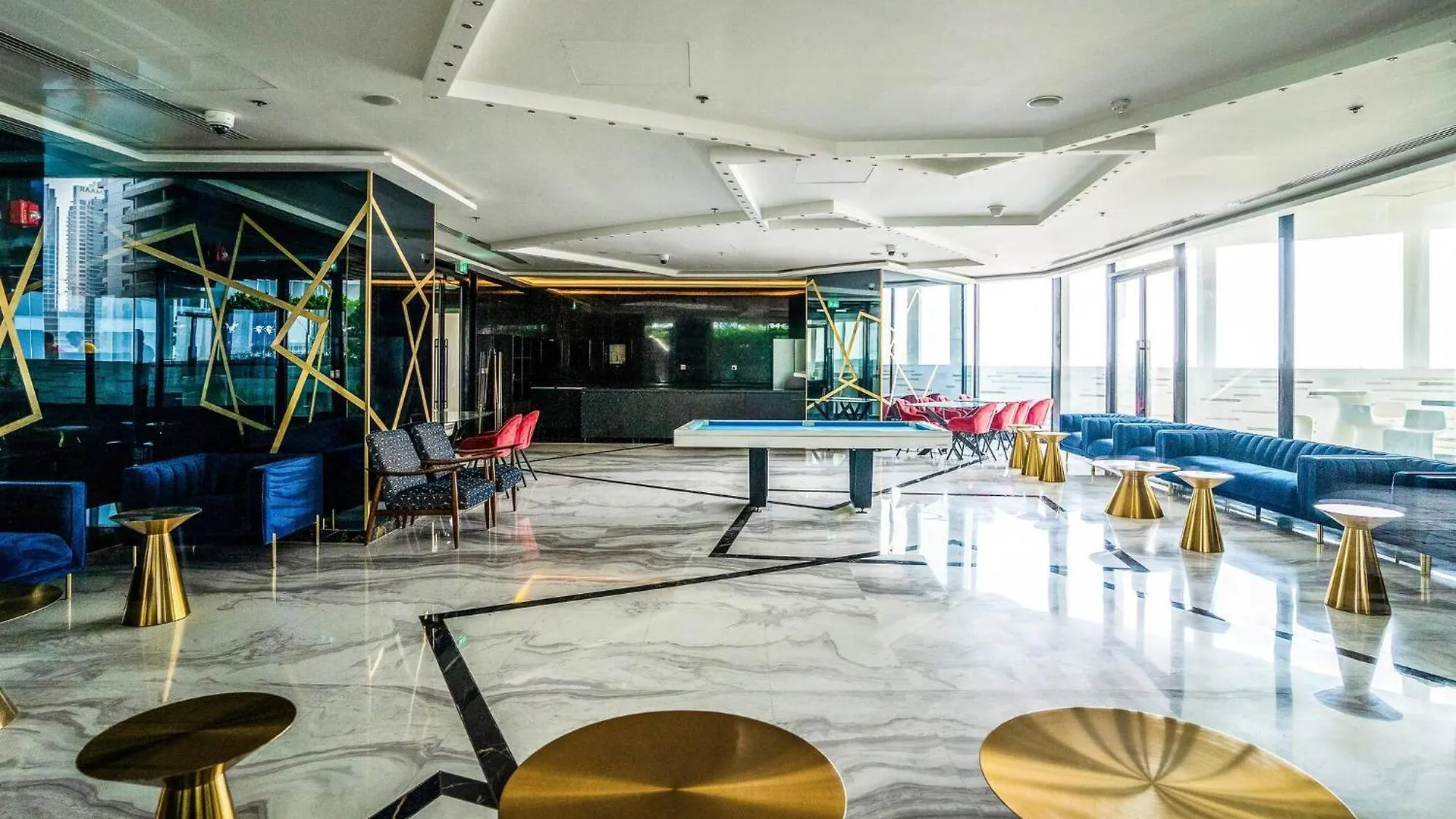 Apartment Stylish Studio Bayz Danube Burj Khalifa View Pool Dubai United Arab Emirates